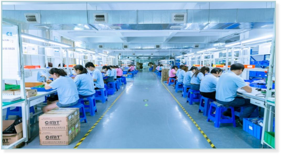 Shenzhen Connection Electronic Co., Ltd производственная линия изготовителя